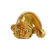 Mudfish Kese Ring - Adinkra Jewelers