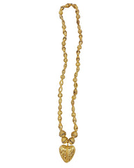 Akoma Fefefe Necklace - Adinkra Jewelers