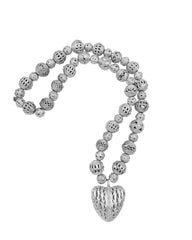 Akoma Fefefe Necklace - Adinkra Jewelers