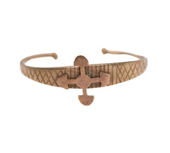Akoma Ntoso Bangal Bracelets Adinkra Jewelers Akoma Ntoso Copper/Brass 